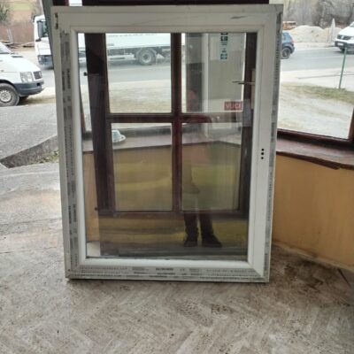 PVC PROZOR – 115 x 145 cm – JEDNOKRILNI – LIJEVO OTVARANJE