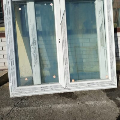 PVC PROZOR – 162 x 148 cm – DVOKRILNI – LIJEVO OTVARANJE