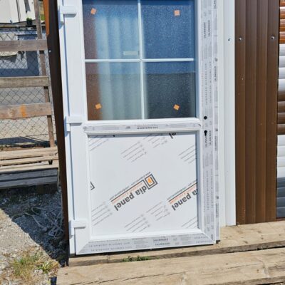 PVC ULAZNA VRATA – 100×176 cm – JEDNOKRILNA – LIJEVO OTVARANJE