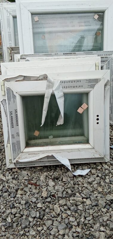 PVC PROZOR – 63 x 55 cm – JEDNOKRILNI – LIJEVO OTVARANJE