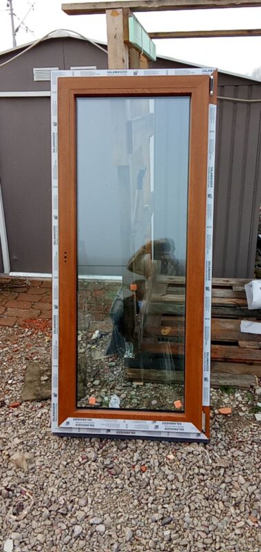 PVC BALKONSKA VRATA -80×180 cm- JEDNOKRILNA – DESNO OTVARANJE