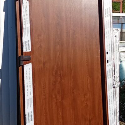 PVC ULAZNA VRATA – 110×217 cm – JEDNOKRILNA – LIJEVO OTVARANJE