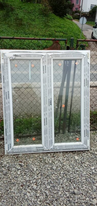 PVC PROZOR – 120 x 140 cm – DVOKRILNI – DESNO OTVARANJE