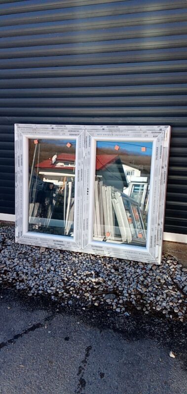 PVC PROZOR – 133 x 108,5 cm – DVOKRILNI – DESNO OTVARANJE