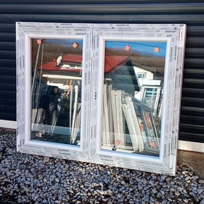 PVC PROZOR – 133 x 108,5 cm – DVOKRILNI – DESNO OTVARANJE