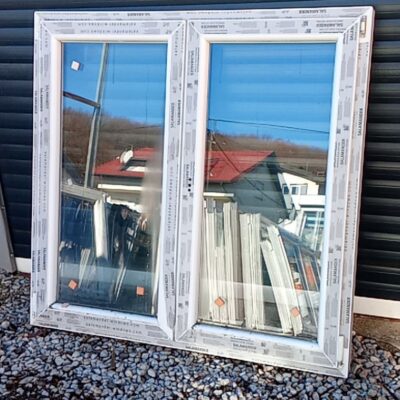 PVC PROZOR – 140 x 137 cm – DVOKRILNI – DESNO OTVARANJE