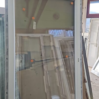 PVC BALKONSKA VRATA -115×242,5 cm- JEDNOKRILNA +FIX GORE – LIJEVO OTVARANJE