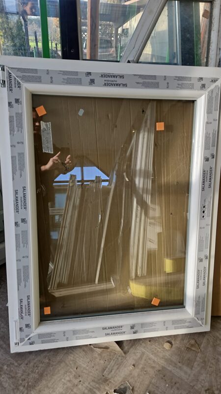 PVC PROZOR – 90 x 117 cm – JEDNOKRILNI – LIJEVO OTVARANJE