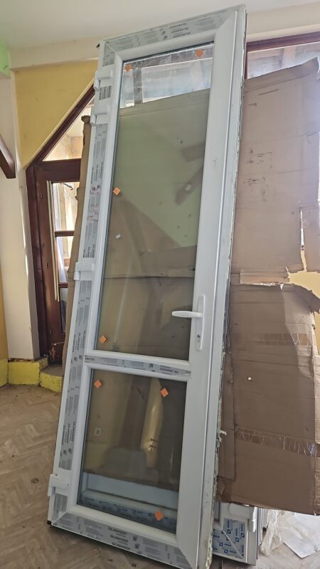 PVC ULAZNA VRATA -80,5×256 cm- JEDNOKRILNA – LIJEVO OTVARANJE