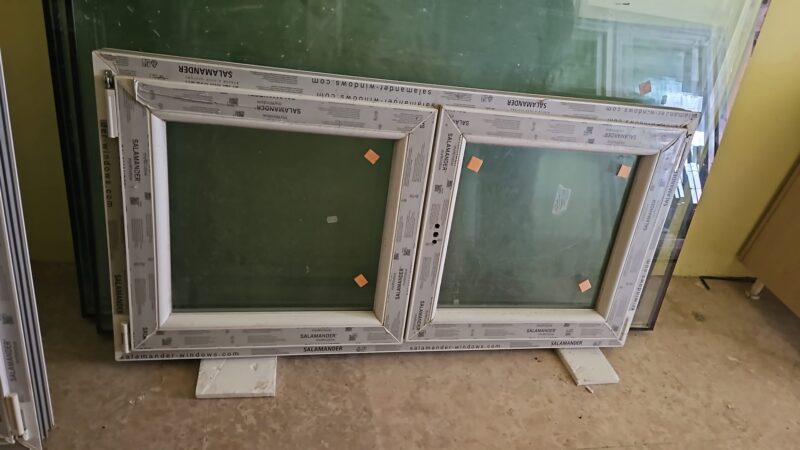 PVC PROZOR – 139 x 70 cm – DVOKRILNI – DESNO OTVARANJE