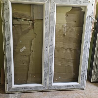 PVC PROZOR – 122 x 137 cm – DVOKRILNI – LIJEVO OTVARANJE