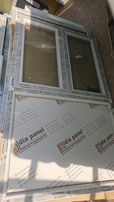 PVC FIKSER + PROZOR DVOKRILNI LIJEVI- 122×203,5 cm