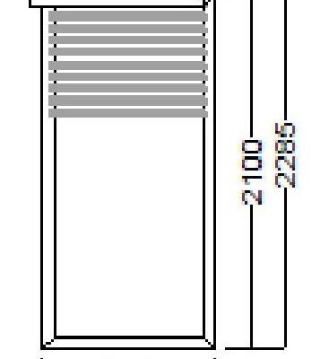 ROLETA 100×210 ALU – TVORNIČKE CIJENE – NAJJEFTINIJE U HRVATSKOJ