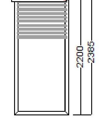 ROLETA 100×220 ALU – TVORNIČKE CIJENE – NAJJEFTINIJE U HRVATSKOJ