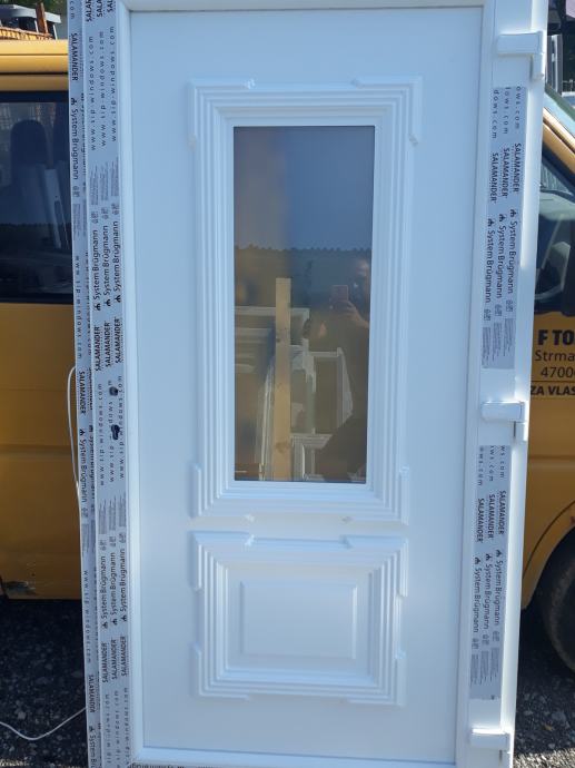 PVC ULAZNA VRATA KOMMERLING 70 AD – NAJJEFTINIJA U HRVATSKOJ – NJEMAČKA KVALITETA