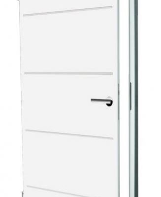 SOBNA VRATA -NAJJEFTINIJA U HRVATSKOJ-SET KRILO+DOVRATNIK-BIJELO 4 ALU 100×205